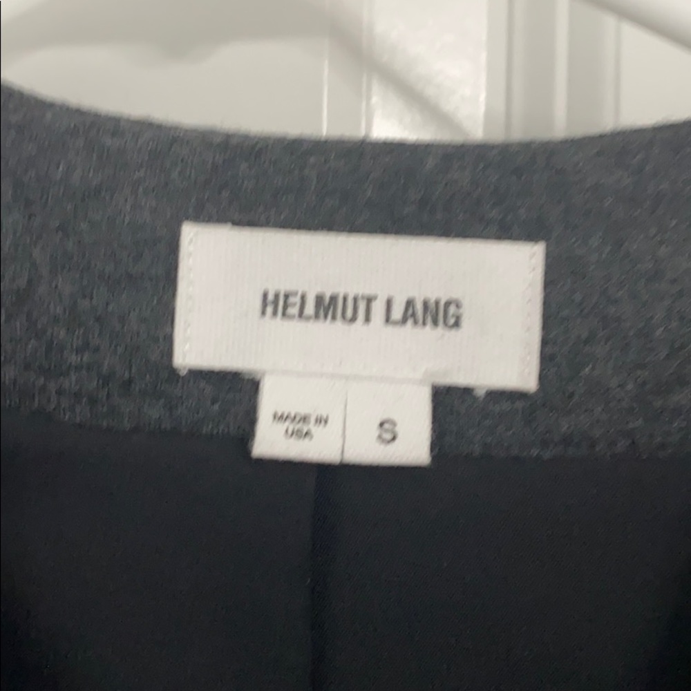 Helmut Lang Size S Grey Blazer. - image 2